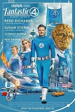The Fantastic Four: First Steps (2025) poster