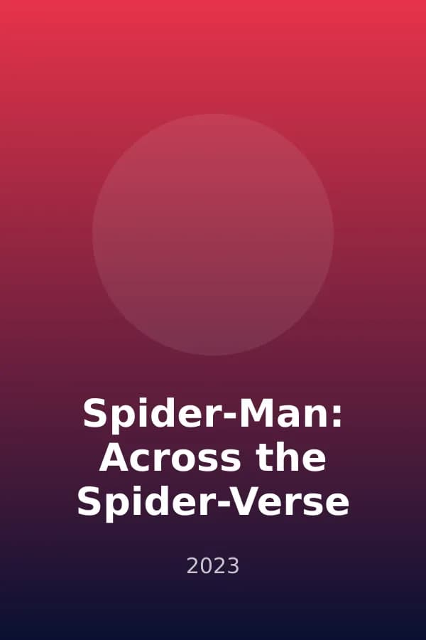 Spider-Man: Across the Spider-Verse (2023) poster