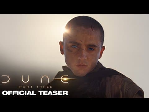 Dune: Part Three (2026) — Official Teaser Trailer