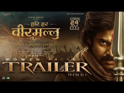 Hari Hara Veera Mallu Part 1: Sword Vs Spirit — Official Trailer